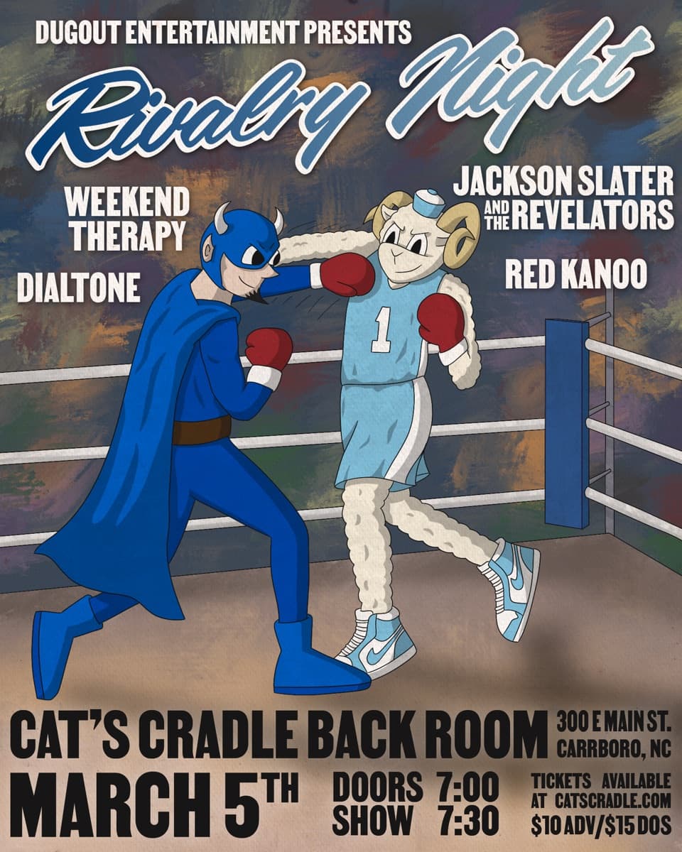 Rivalry Night — Weekend Therapy, Dialtone, Jackson Slater & Red Kanoo